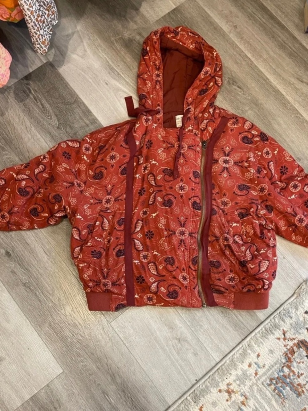 We The Free zip up hoodie jacket